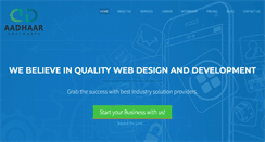 Desktop Screenshot of aadhaarsoftwares.com